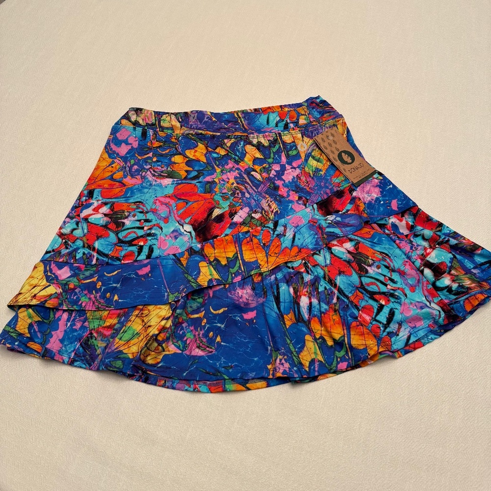 Dona Jo "Fly" handmade colored skort XL (3)